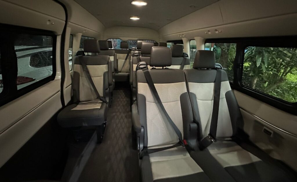 Hiace Deluxe, transportation for tours
