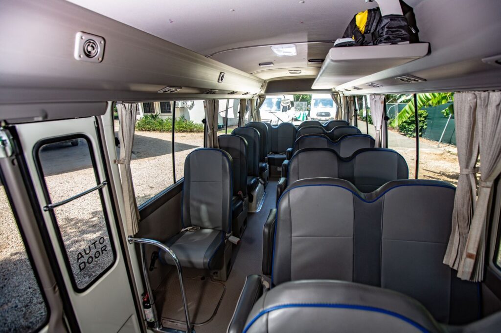 Coaster, transportation for tours