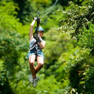 Pacific Coast Wildlife Safari With Ziplining Shore Excursion in Costa Rica