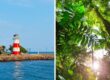 Costa Rica Coasts Differences and Similarities